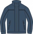 Fleece Sweater for Men - Brugi  Art. AC5Y495 (2)
