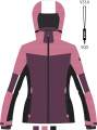 Women's Ski Jacket _ Brugi (Waterproof: 10000 mm, Breathability: 5000 gr/mq/24h)  Art. AG2HQB5 (4)