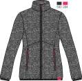 Women's Trekking Sweatshirt (wool effect) _ Brugi  Art. NG2N468 (2)