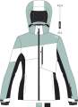 Women's Ski Jacket _ Brugi (Waterproof: 5000 mm, Breathability: 5000 gr/mq/24h)  Art. AG2VQT8 (4)