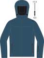 Men's Ski Jacket _ Brugi (Waterproof: 3000 mm, Breathability: 3000 gr/mq/24h)  Art. AJ1A236 (4)