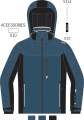 Men's Ski Jacket _ Brugi (Waterproof: 8000 mm, Breathability: 5000 gr/m2/24h)  Art. AJ1LQ8F (4)
