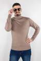 Winter Turtleneck Sweater (80% cotton + 20% wool) | Men's _ Brugi  Art. CK4Q646 (2)