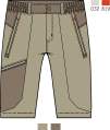 Summer Trekking Shorts / Men _ Brugi  Art. NB1JT1B (2)