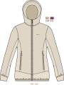 Women's Teddy Bear Fleece Jacket (Sheep's Wool) _ Nordsen  Art. DR3CKSG (2)