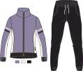 Brushed fleece jogging suit | Women's _ Brugi  Art. FB2SU1X (2)