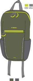 Trekking Backpack 17 Liters _ BRUGI - Art. ZG4A242