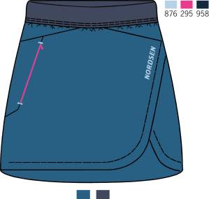 Women's Trekking Skirt _ Nordsen - Art. DL3ASU3