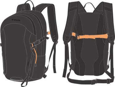 Trekking Backpack 20 Liters _ BRUGI - Art. ZG15996