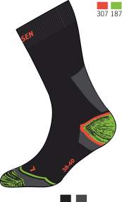 Summer trekking socks in breathable technical fabric - Art. Z53O5KT