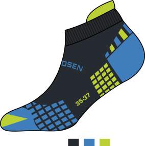 Summer sports socks in breathable technical fabric - Art. Z63JQ6X
