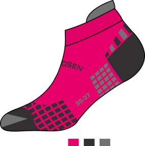 Summer sports socks in breathable technical fabric - Art. Z63JQ6S