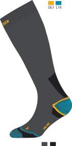 Summer trekking socks in breathable technical fabric - Art. Z53UELC