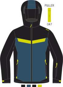 Boy's Ski Jacket _ Brugi (Waterproof: 3000 mm Breathability: 3000 gr/mq/24h) - Art. JQ4CQ8Y