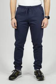 Winter Tracksuit Trousers (bottom leg with cuff) - 100% Cotton / Men _ Brugi - Art. F91H500
