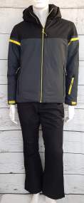 Men's Ski Suit _ Brugi (waterproof: 3000 mm, breathability: 3000 g/m2/24h) - Art. AH1DMQF