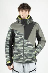 Men's Ski Jacket _ Brugi (Waterproof: 5000 mm, Breathability: 5000 gr/mq/24h) - Art. AI1GQ9L