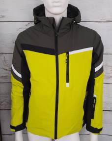 Men's Ski Jacket _ BRUGI (waterproof: 5000 mm, breathability: 5000 g/mq/24h) - Art. AH1EMQT