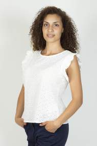 Women's Sleeveless T-Shirt (100% cotton) _ Brugi - Art. CZ5X010