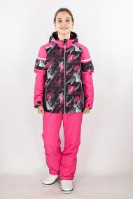 Girls Ski Suit _ Brugi (Waterproof: 3000 mm, Breathability: 3000 gr/m2/24h) - Art. J25BQX2