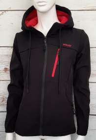 Women's Winter Jacket (Water-Repellent Softshell) _ Brugi - Art. AD2CPGM