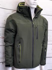 Men's Ski Jacket _ Brugi (Waterproof: 8000 mm, Breathability: 5000 gr/m2/24h) - Art. AJ1LQTR