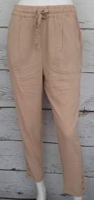 Linen Blend Trousers | Women _ Brugi - Art. CG5U095