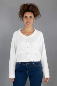 Women's chenille yarn sweater _ Brugi - Art. C758010