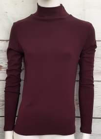 Stretch Knit Turtleneck | Women _ Brugi - Art. CV5L323