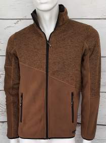 Wool-effect fleece sweatshirt | Man _ Brugi - Art. AH1VQVV