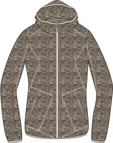 Wool-effect sweatshirt | Woman _ Brugi - Art. AL2H036