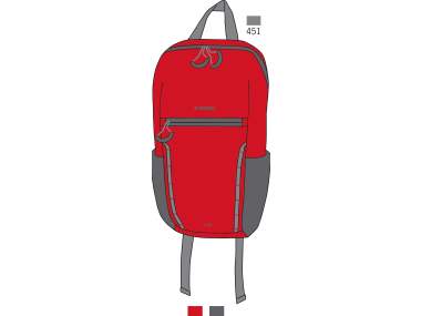 Trekking Backpack 17 Liters _ BRUGI - Art. ZG4A758