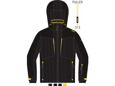 Men's Ski Jacket _ BRUGI (waterproof: 8000 mm, breathability: 5000 g/mq/24h) - Art. AH1IDQS