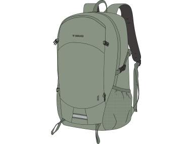 Trekking Backpack 30 Liters _ BRUGI - Art. ZG17177