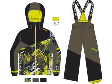 Kids Ski Suit _ Brugi (Waterproof: 5000 mm) - Art. YU4JHQ9