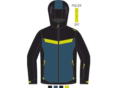 Boy's Ski Jacket _ Brugi (Waterproof: 3000 mm Breathability: 3000 gr/mq/24h) - Art. JQ4CQ8Y