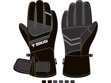 Boy's Ski Gloves _ Brugi - Art. JM1QQF6