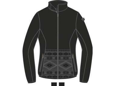 Women's Fleece _ Brugi - Art. AL1RE61