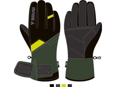 Men's Ski Gloves _ Brugi - Art. ZH4JQEV