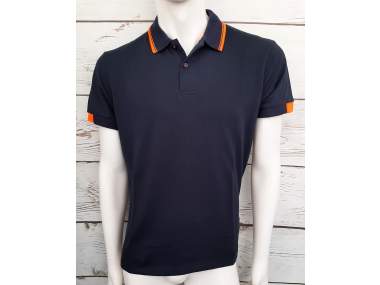 Men's Piquet Polo (stretch cotton) _ Brugi - Art. CQ1Q960