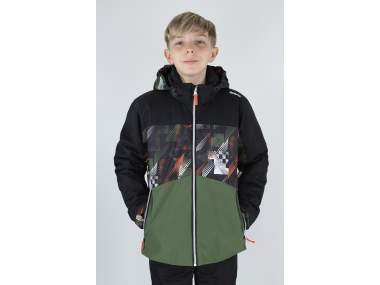 Boys' Ski Jacket _ Brugi (Waterproof: 3000 mm, Breathability: 3000 gr/m2/24h) - Art. JQ4QQWH