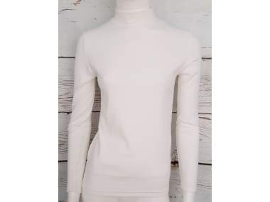 Women's Turtleneck Sweater _ Brugi - Art. CU59014