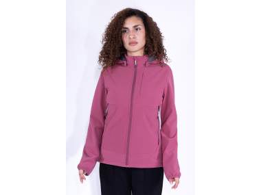 Winter Trekking Jacket / Women _ BRUGI (Waterproof: 8000 mm, Breathability: 5000 gr/m2/24h) - Art. NH2H131