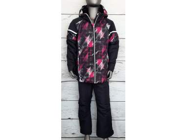 Girls Ski Suit _ Brugi (Waterproof: 3000 mm, Breathability: 3000 gr/m2/24h) - Art. J25BQX3