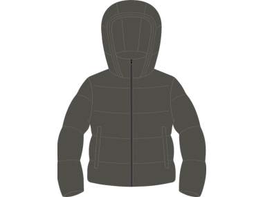 Water-Repellent Winter Jacket | Women _ Brugi - Art. CJ5G726