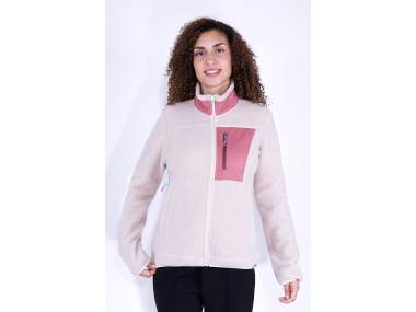 Double-Brushed Fleece Trekking Shirt | Brugi _ Women's  - Art. NH2P038