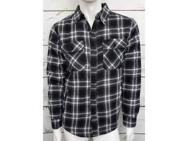 Cotton Flannel Winter Shirt | Men _ Brugi - Art. NB4I983