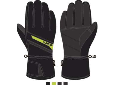 Men's Ski Gloves _ Brugi - Art. ZJ1ASM8