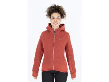 Women's Teddy Bear Fleece Jacket (Sheep's Wool) _ Nordsen - Art. DR3C9DE