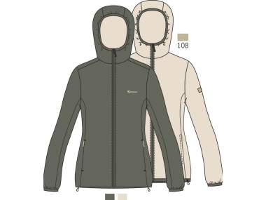 Reversible Jacket | Women _ Nordsen - Art. DR3EU1D